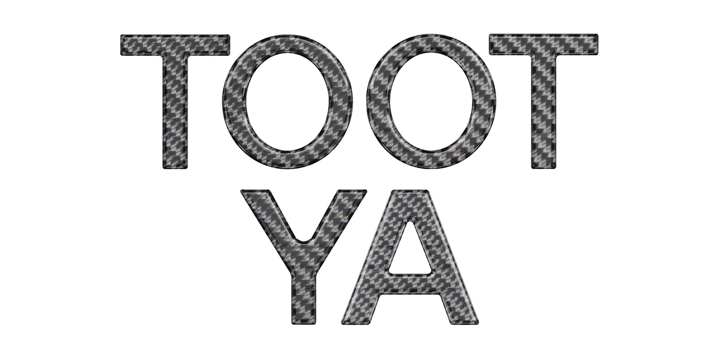 Grille Letter Overlays Fits 2010-2024 Toyota 4Runner
