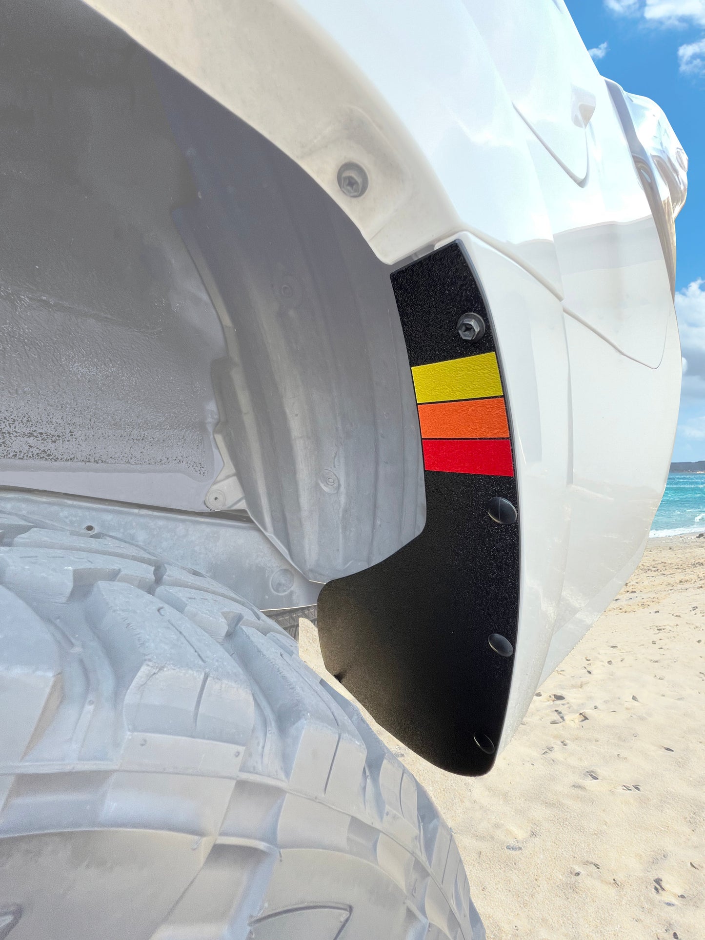 Rear Mud Flap Delete Kit Fits 2010-2024 Toyota 4Runner