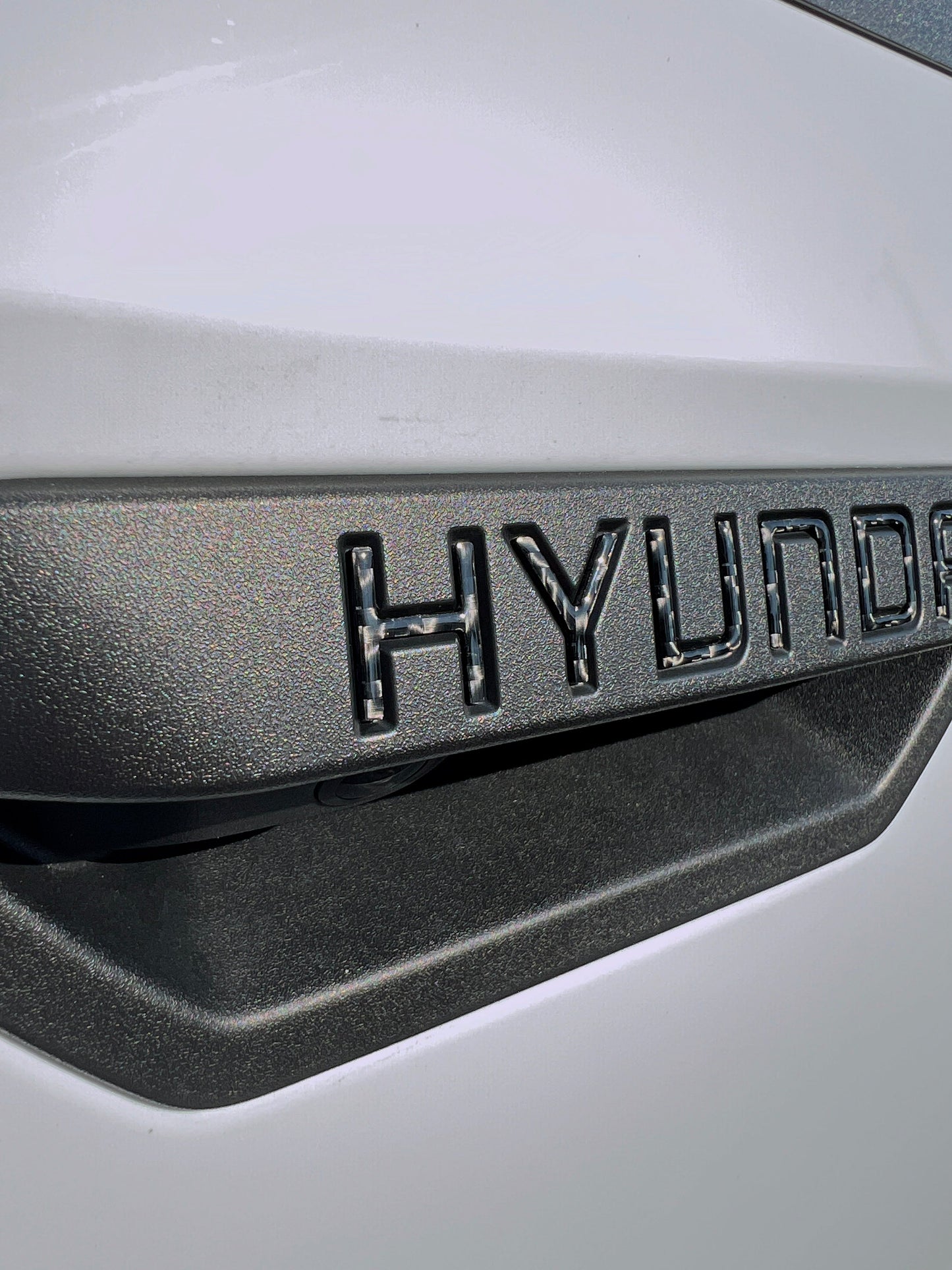 Tailgate Handle Letter Inserts Fits 2022-2026 Hyundai Santa Cruz