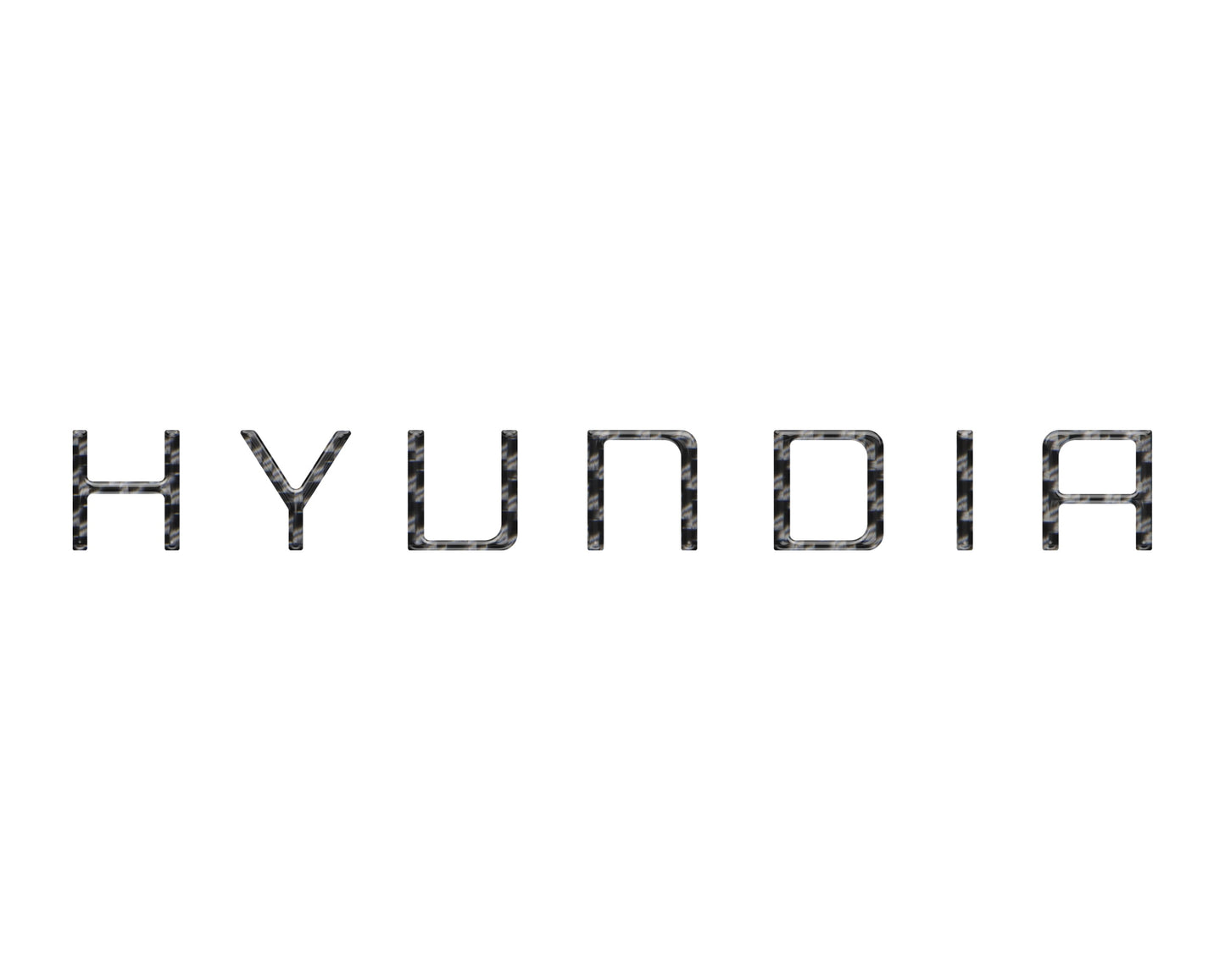 Tailgate Handle Letter Inserts Fits 2022-2026 Hyundai Santa Cruz