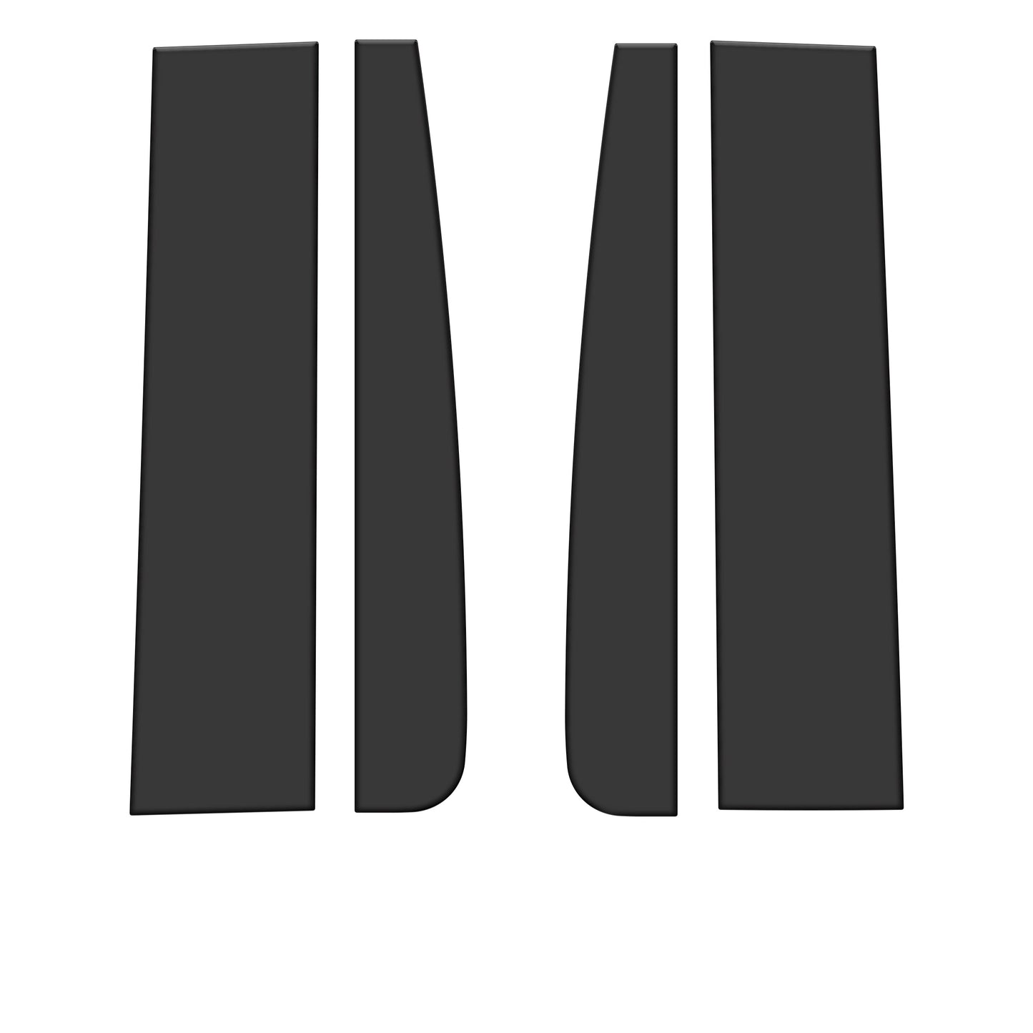 Door Pillars Accent Trim Fits 2017-2022 Ford Super Duty