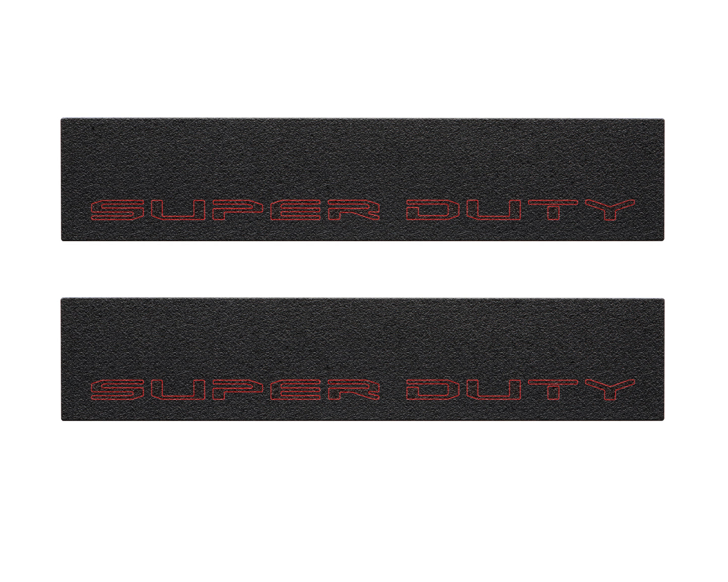 Door Sill Protection Overlays (Textured) Fits 2017-2022 Ford Super Duty