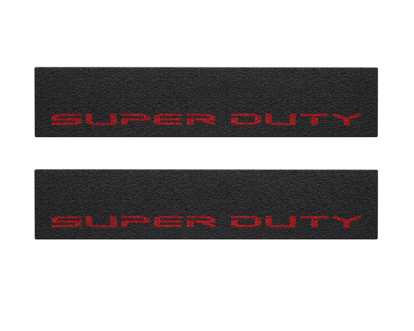 Door Sill Protection Overlays (Textured) Fits 2017-2022 Ford Super Duty