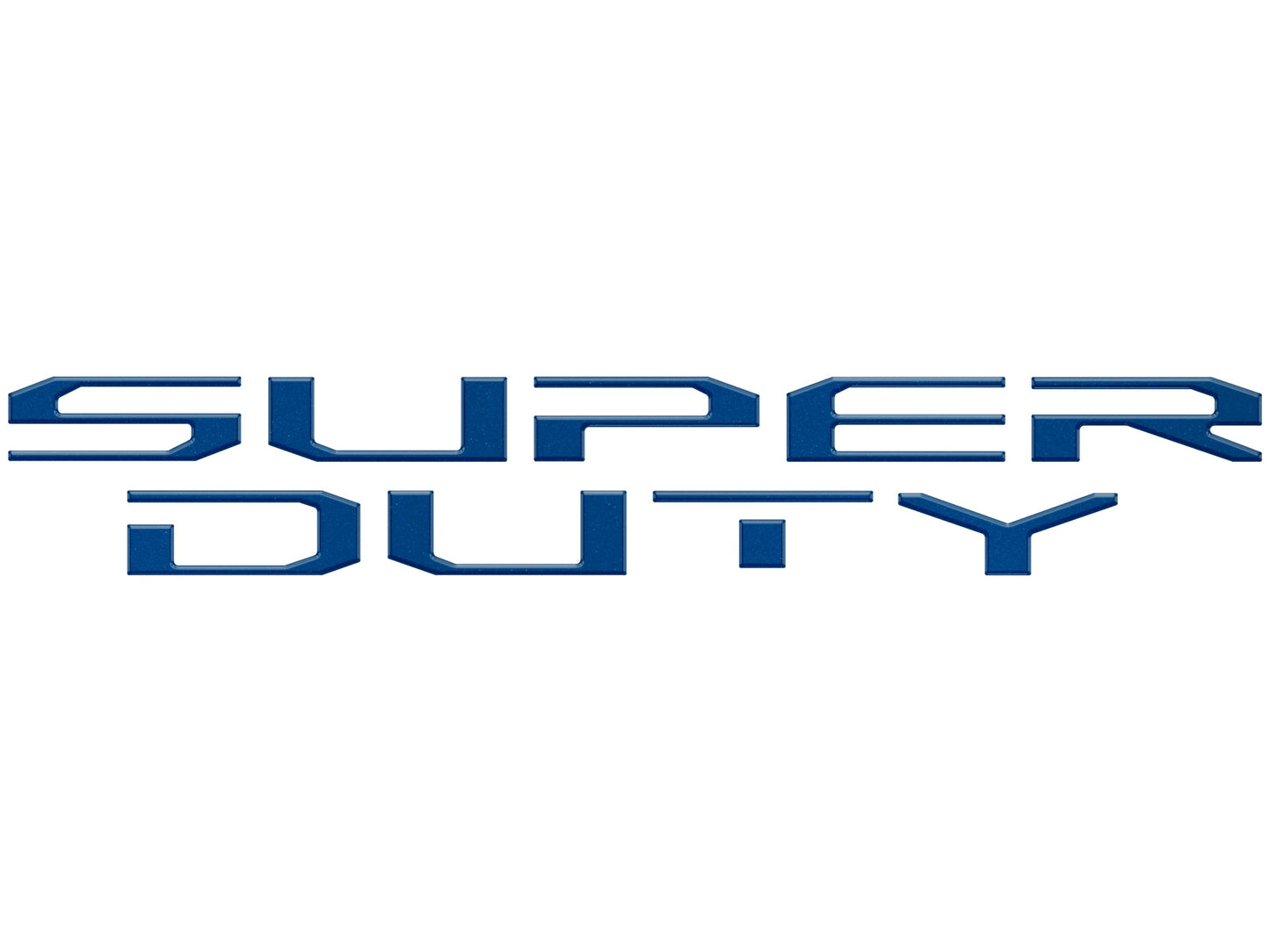 Tailgate Letter Overlays Fits 2020-2022 Ford Super Duty