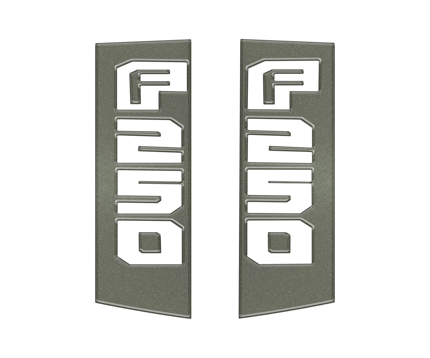 Side Emblem Accent Trim Fits 2017-2022 Ford Super Duty