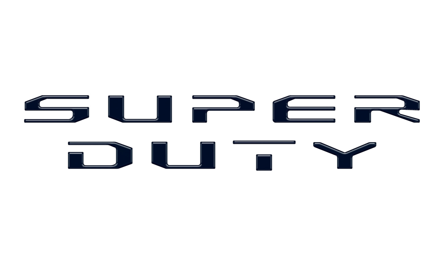 Glovebox Letters Fits 2023-2026 Ford Super Duty