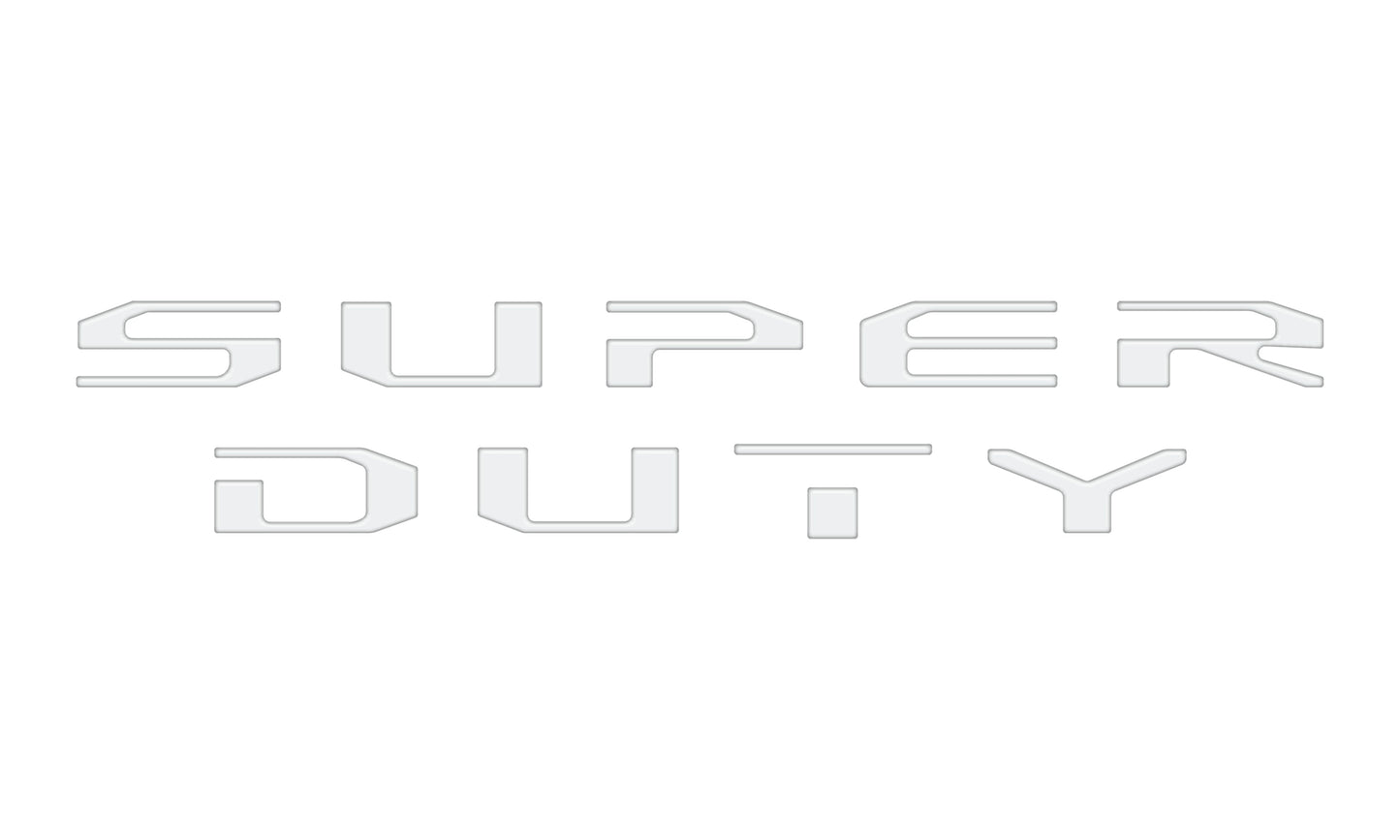 Glovebox Letters Fits 2023-2026 Ford Super Duty