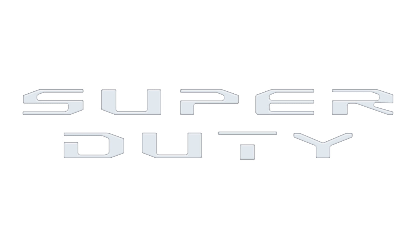Glovebox Letters Fits 2023-2026 Ford Super Duty