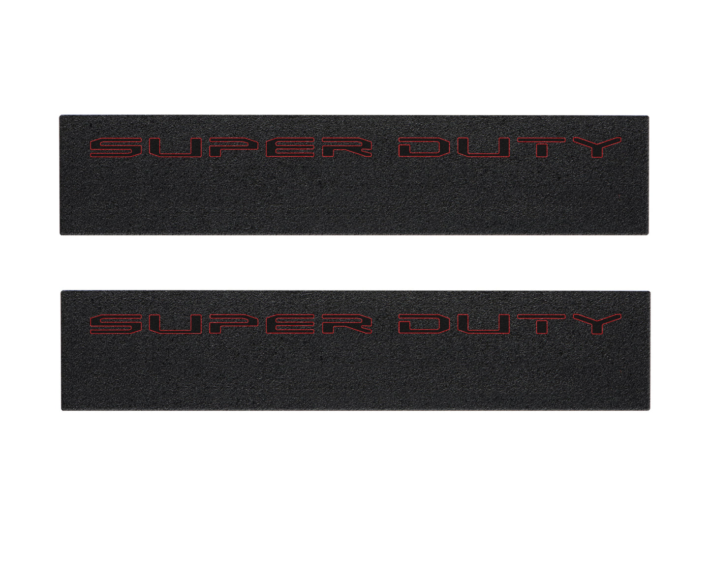 Door Sill Protection Overlays (Textured) Fits 2023-2026 Ford Super Duty
