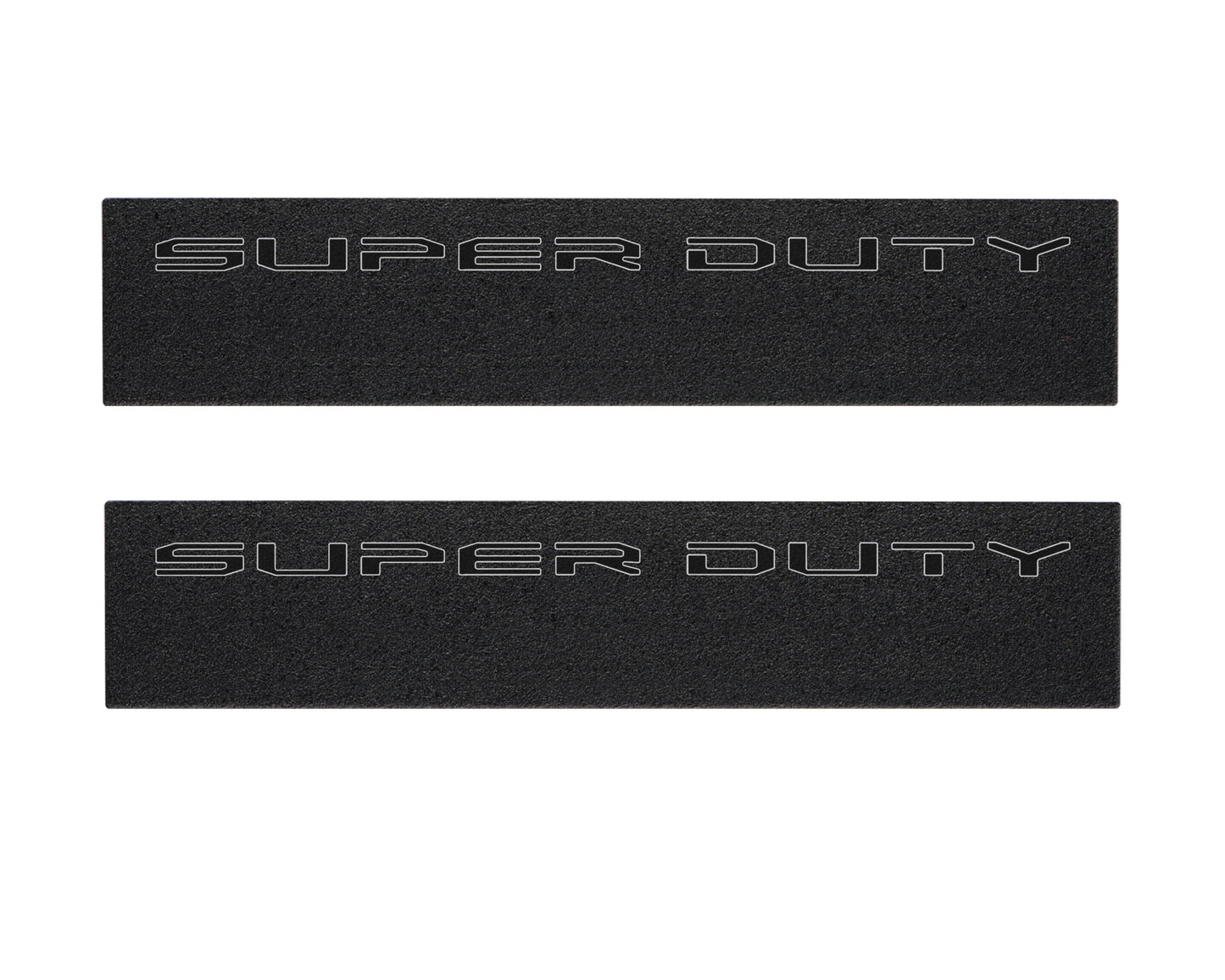 Door Sill Protection Overlays (Textured) Fits 2023-2026 Ford Super Duty