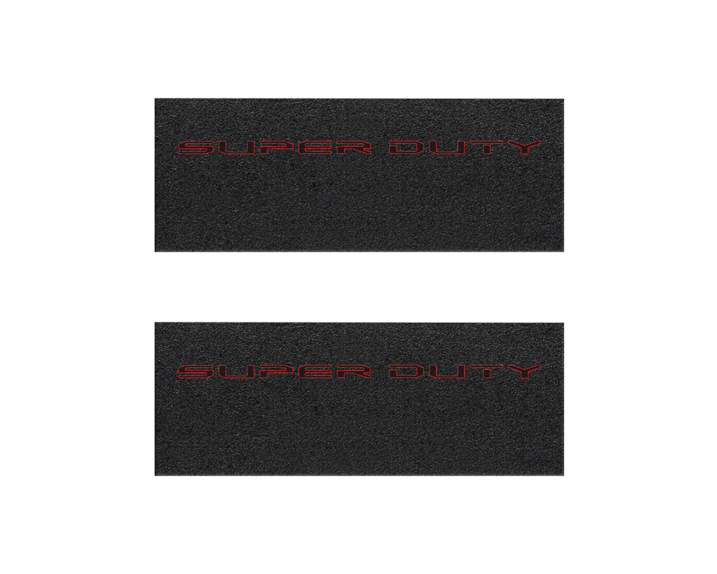 Door Sill Protection Overlays (Textured) Fits 2023-2026 Ford Super Duty