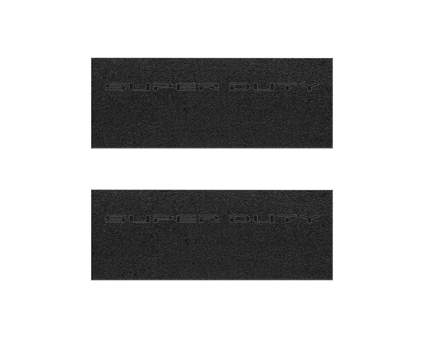 Door Sill Protection Overlays (Textured) Fits 2023-2026 Ford Super Duty