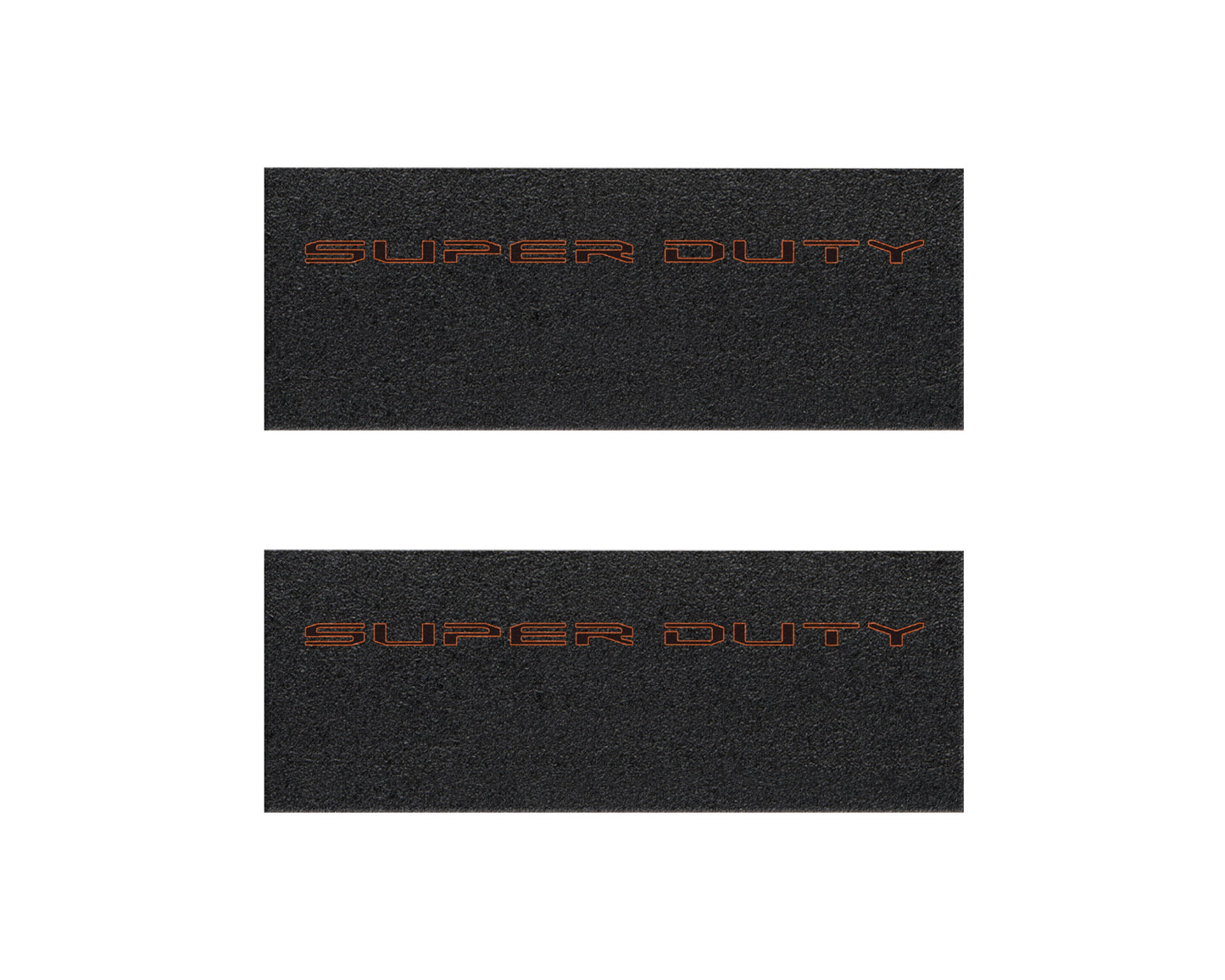 Door Sill Protection Overlays (Textured) Fits 2023-2026 Ford Super Duty