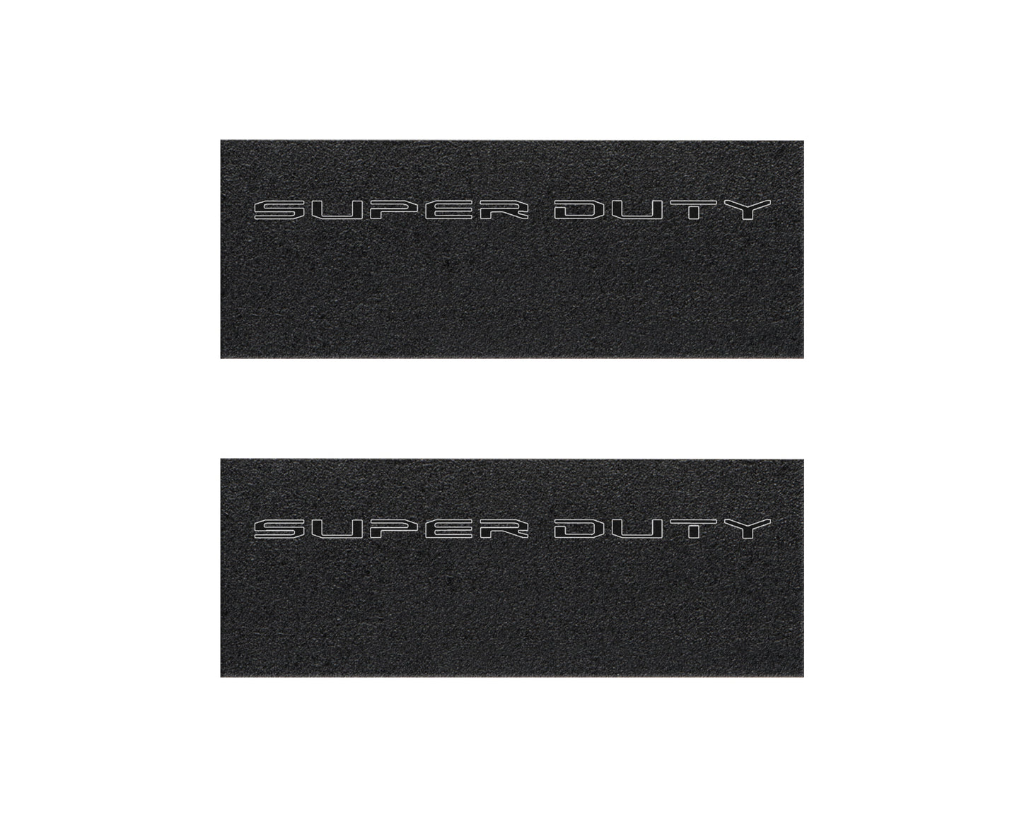 Door Sill Protection Overlays (Textured) Fits 2023-2026 Ford Super Duty