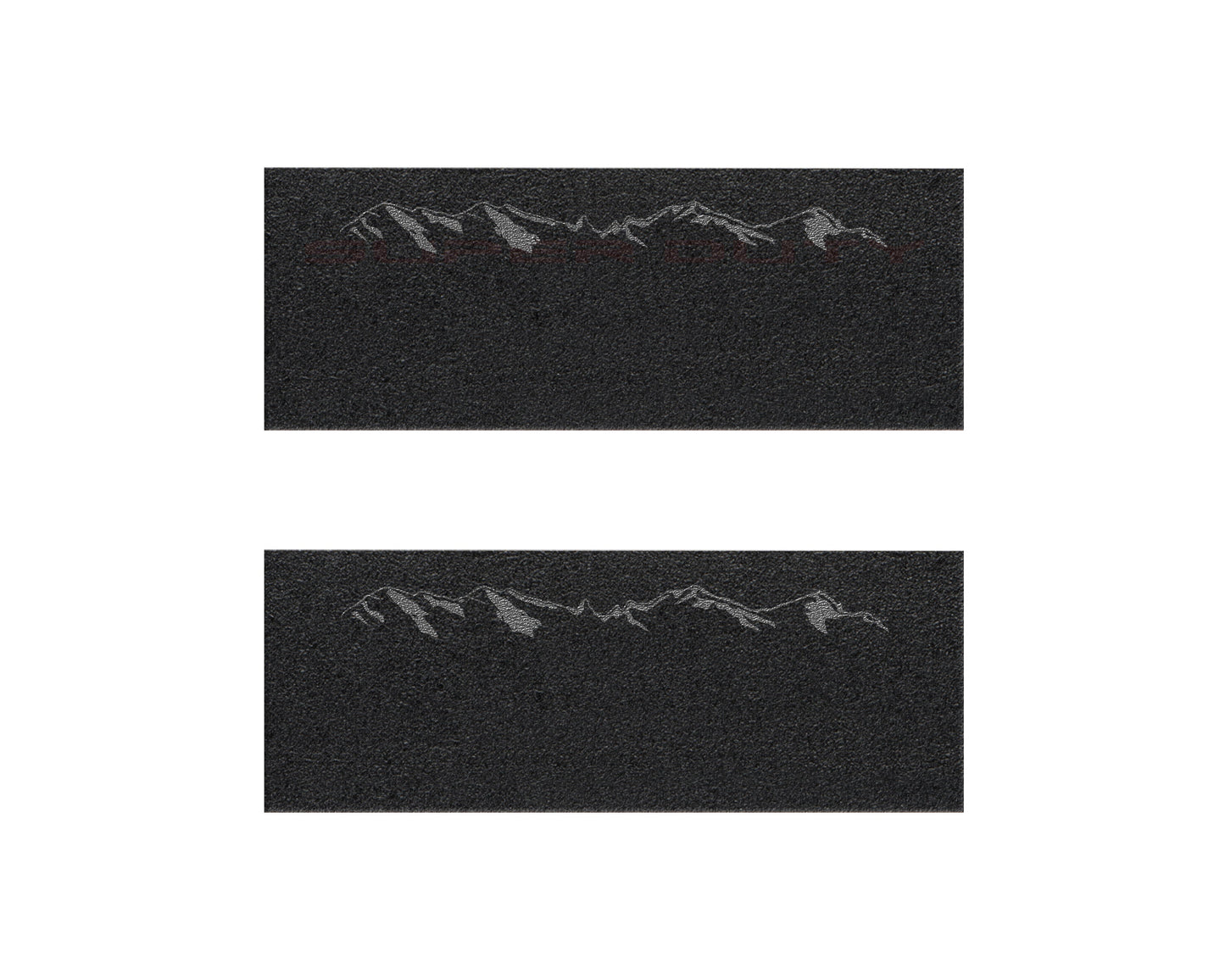 Door Sill Protection Overlays (Textured) Fits 2023-2026 Ford Super Duty
