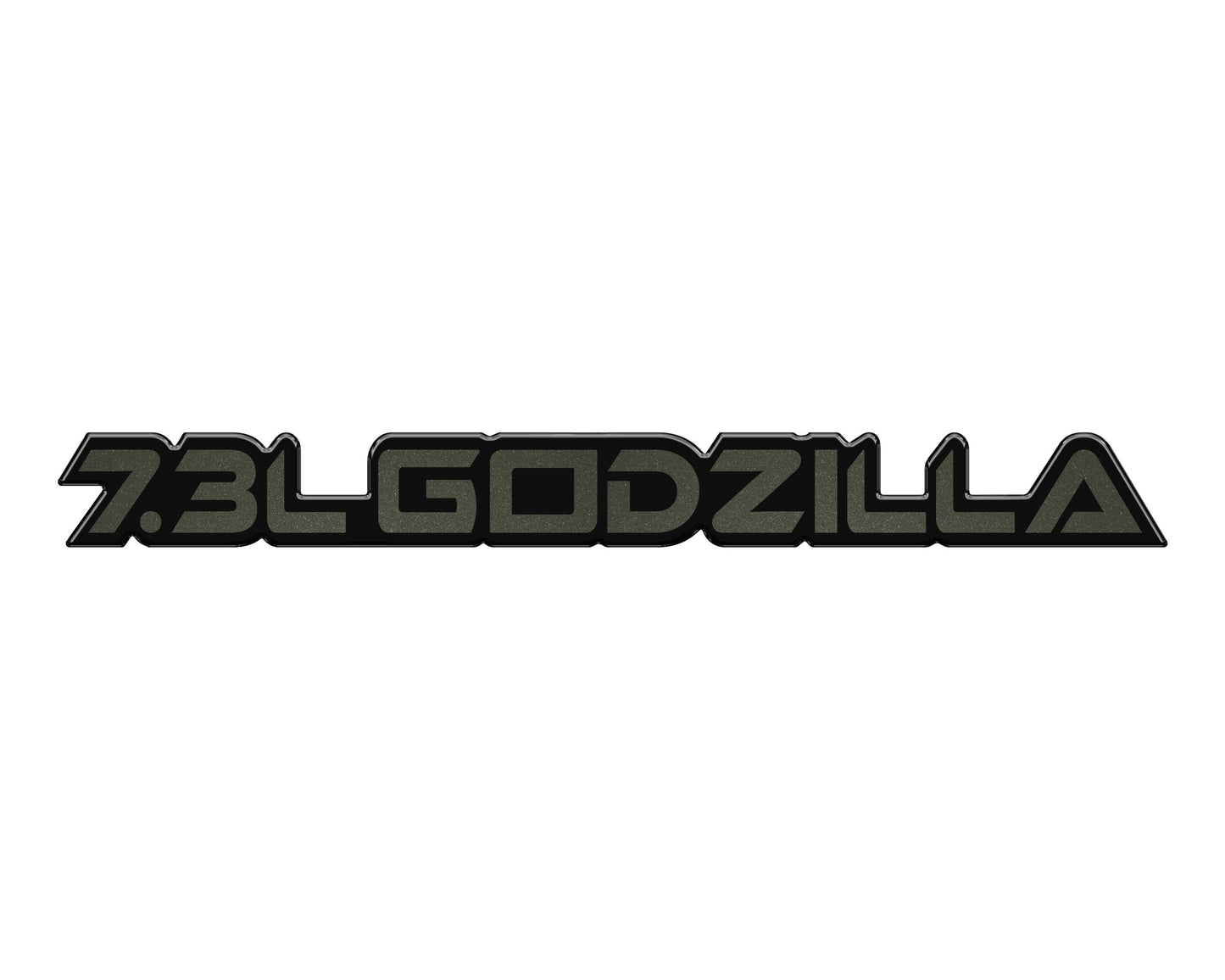 7.3L Godzilla Badge Fits 2020-2026 Ford Super Duty
