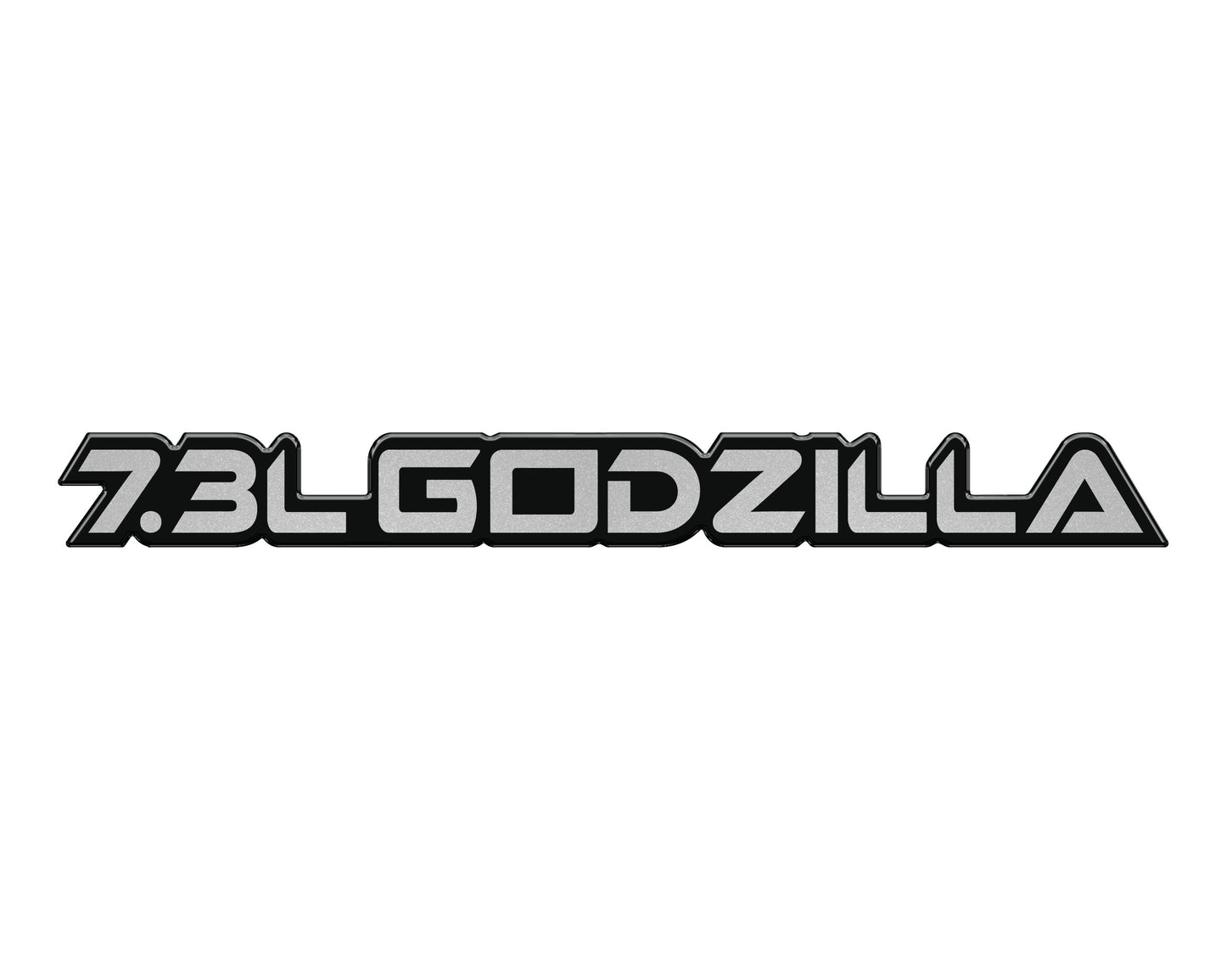 7.3L Godzilla Badge Fits 2020-2026 Ford Super Duty