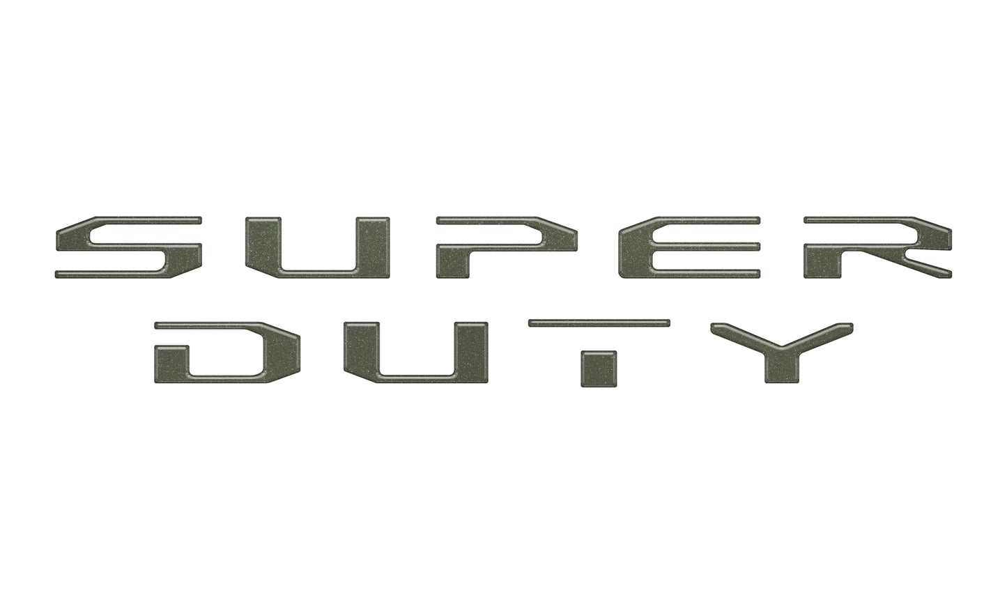 Glovebox Letters Fits 2023-2026 Ford Super Duty