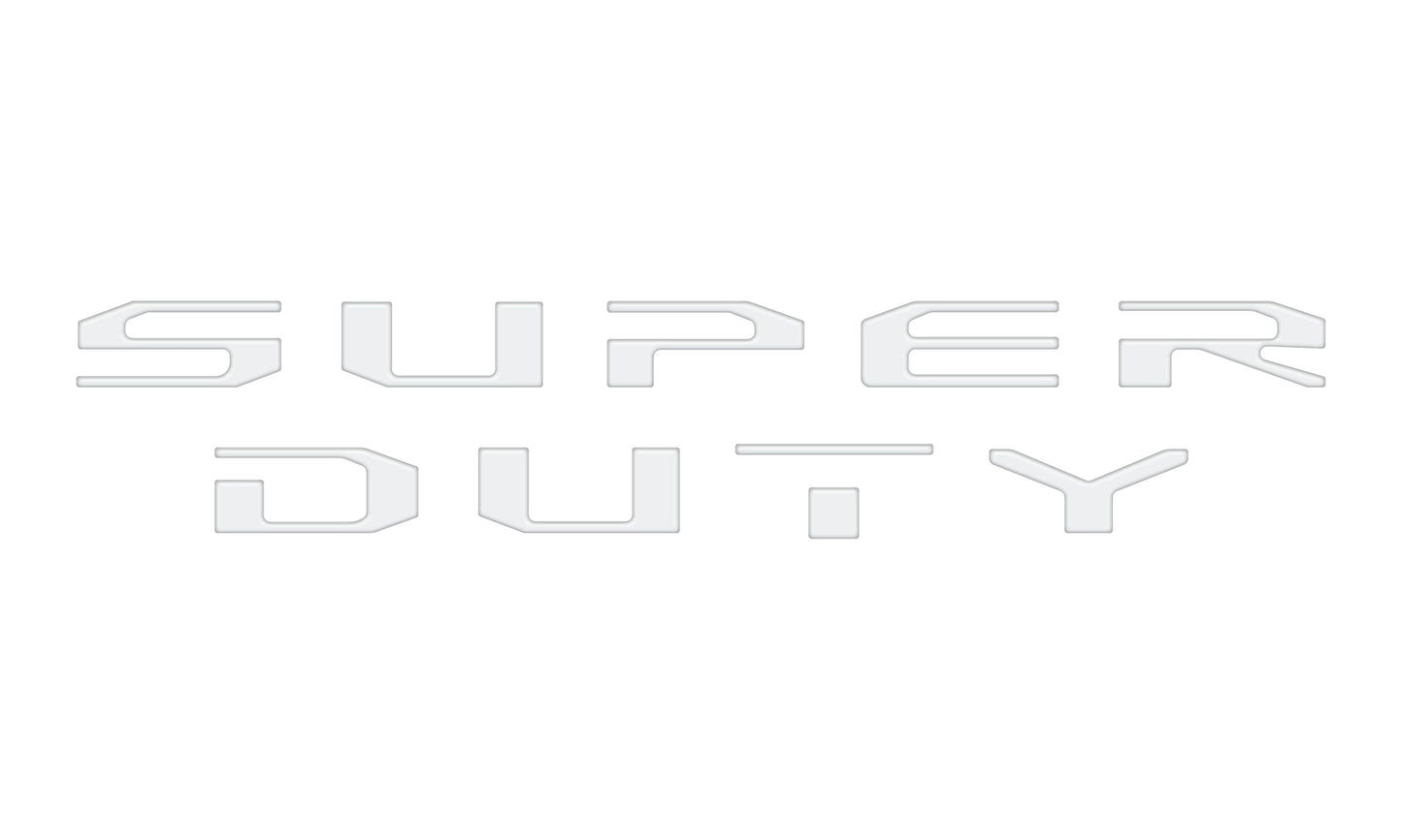 Glovebox Letters Fits 2023-2026 Ford Super Duty