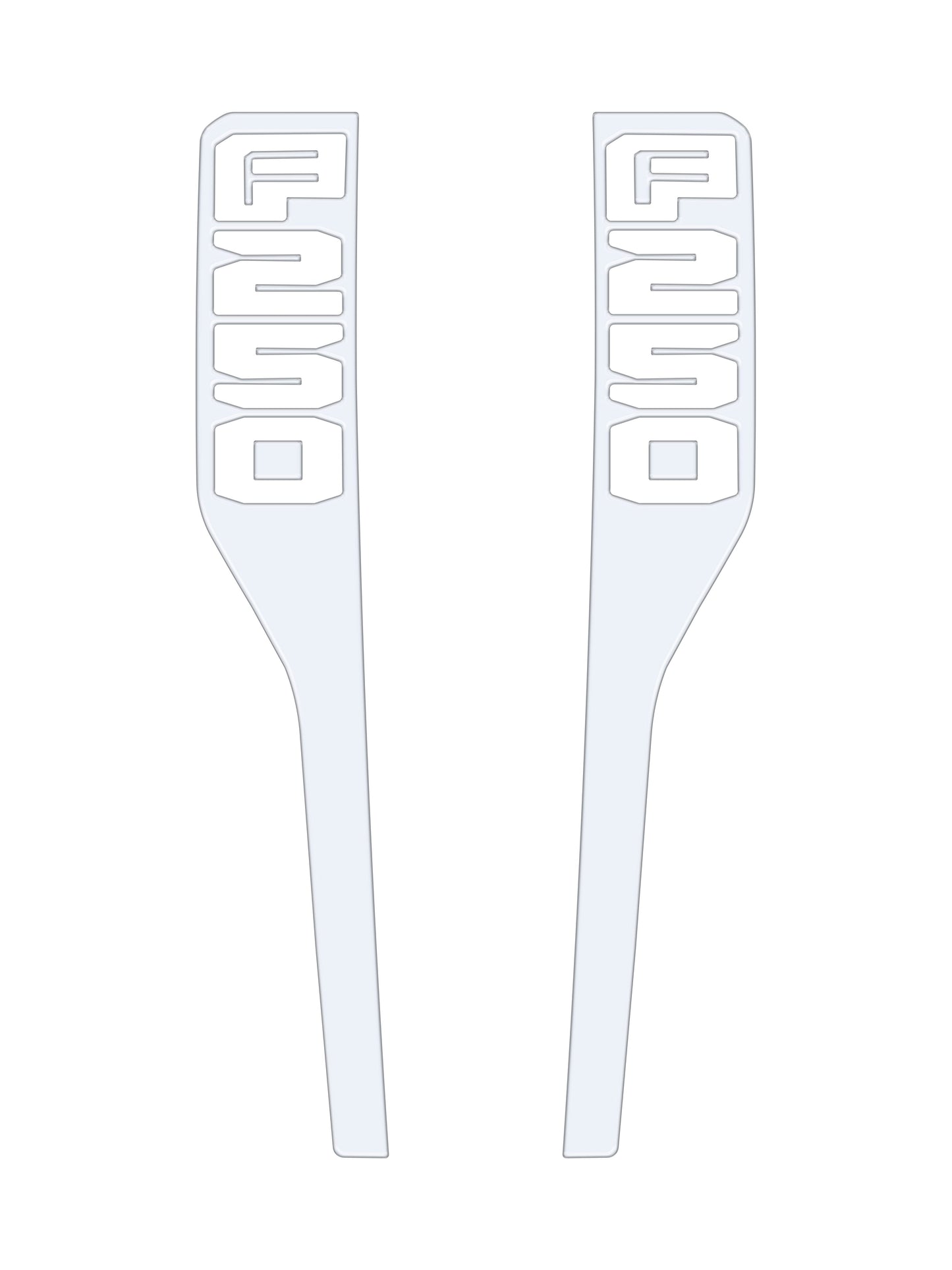 Front Fender Emblem Overlays Fits 2023-2026 Ford Super Duty