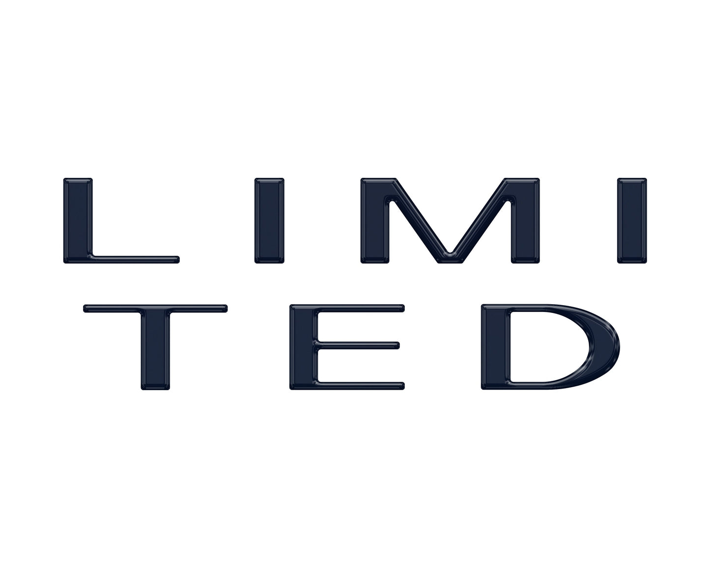 Limited Tailgate Letter Overlays Fits 2023-2026 Ford Super Duty Limited