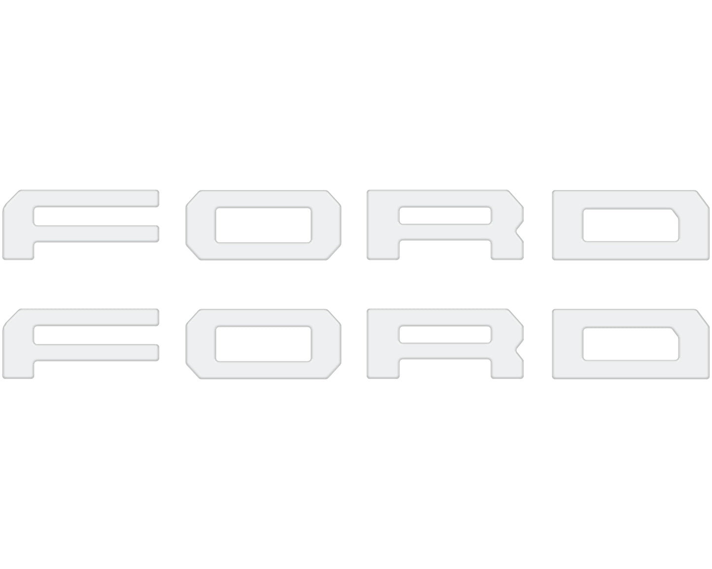 Running Board Letters Fits 2023-2026 Ford Super Duty & F-150 Crew Cab