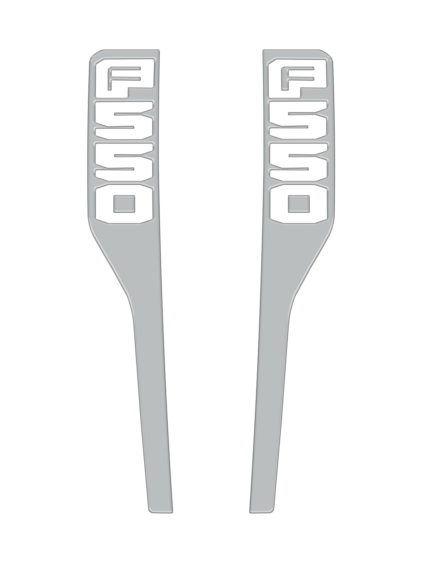 Front Fender Emblem Overlays Fits 2023-2026 Ford Super Duty