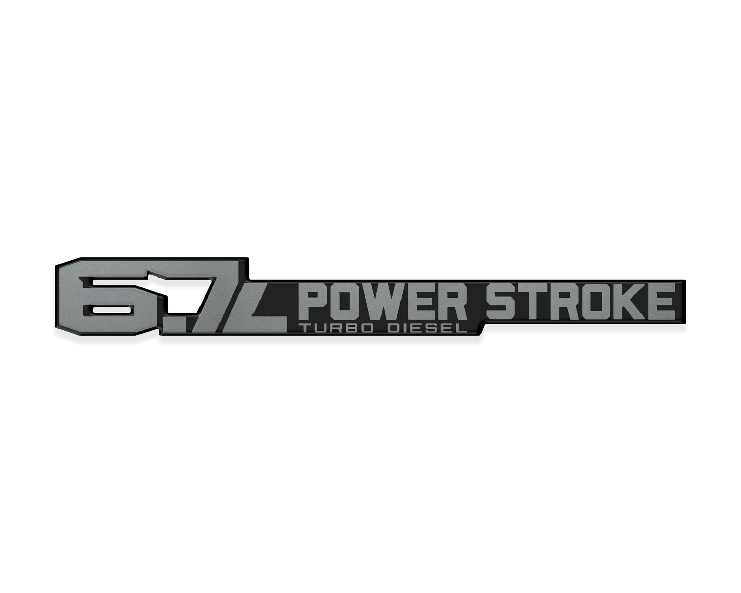 6.7 Power Stroke Badge Fits 2011-2026 Ford Super Duty