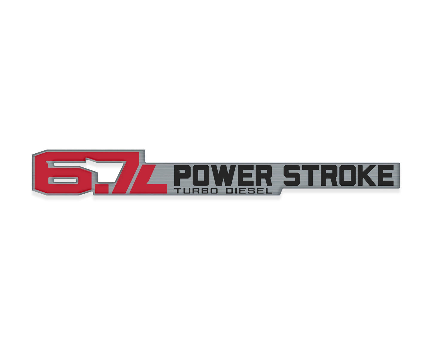 6.7 Power Stroke Badge Fits 2011-2026 Ford Super Duty