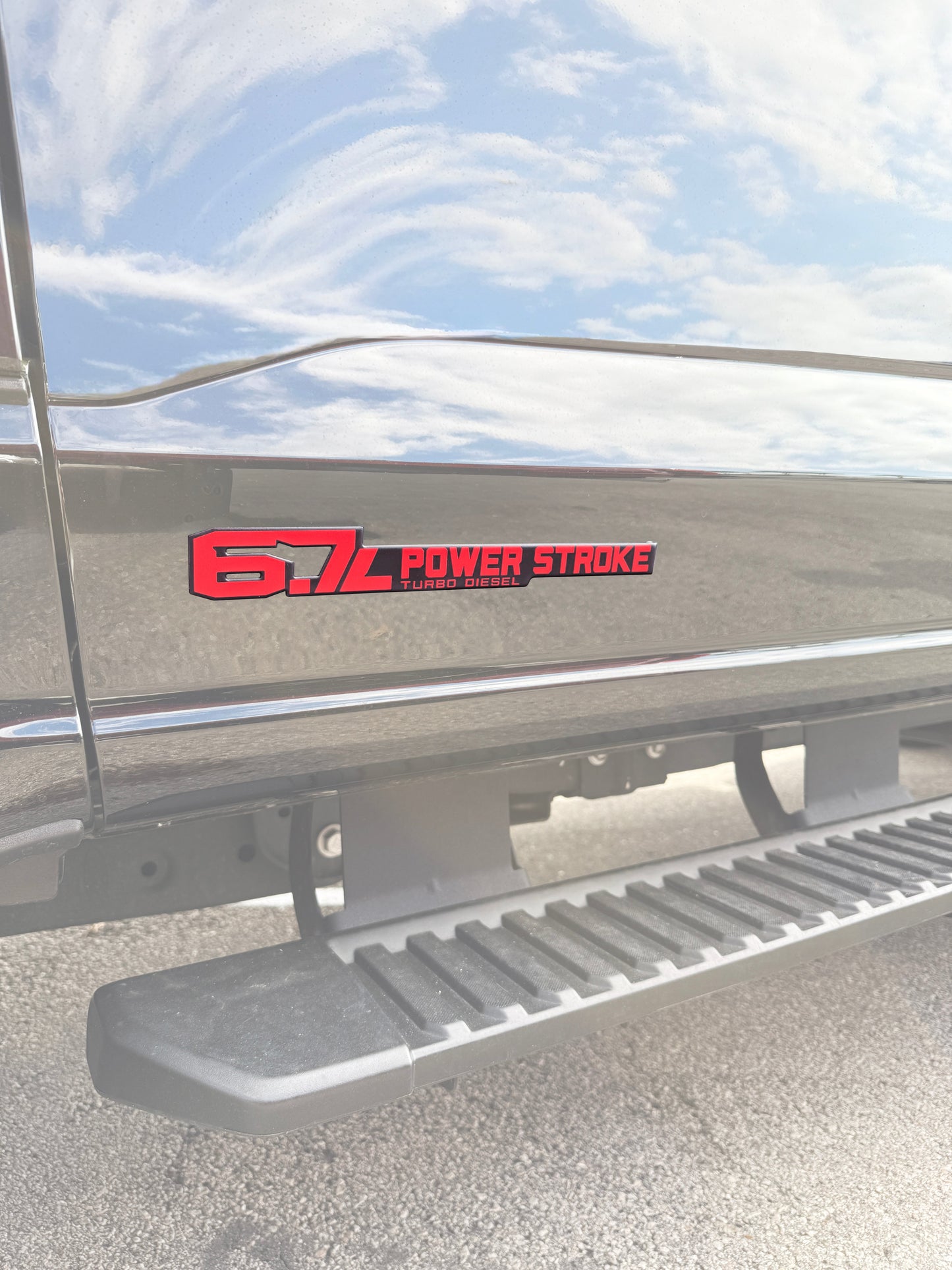6.7 Power Stroke Badge Fits 2011-2026 Ford Super Duty