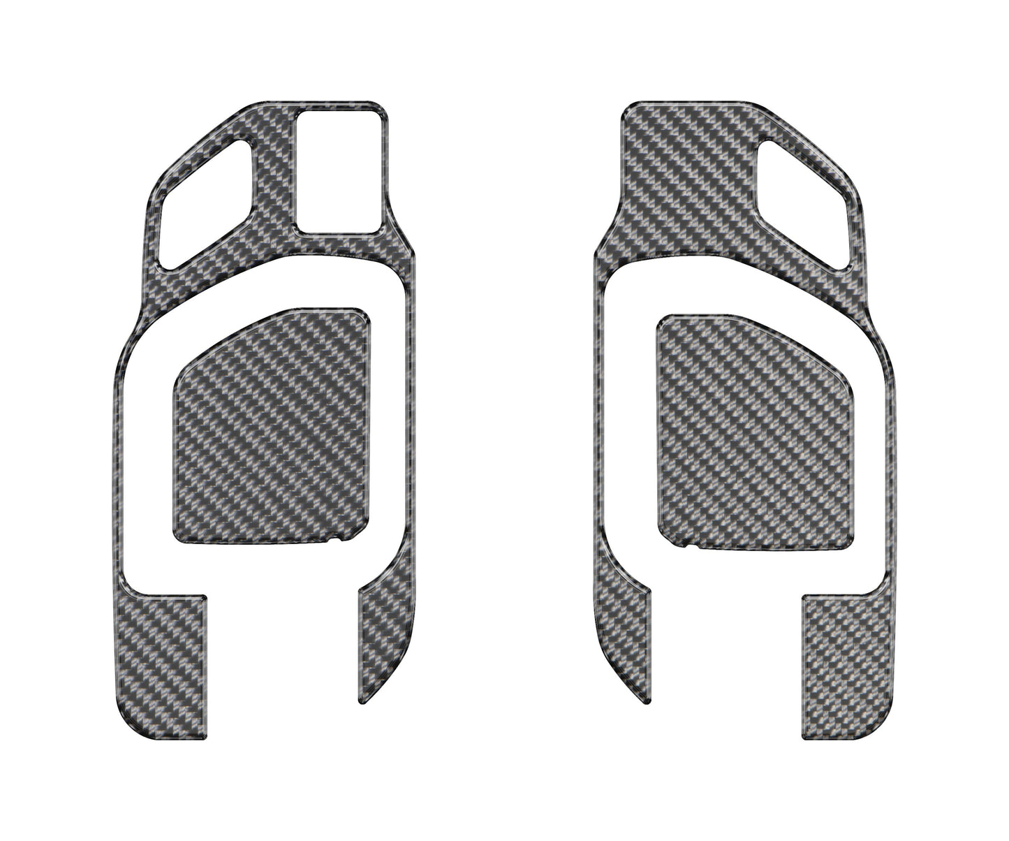 Door Handle Surround Accent Overlays Fits 2019-2021 Chevrolet Silverado