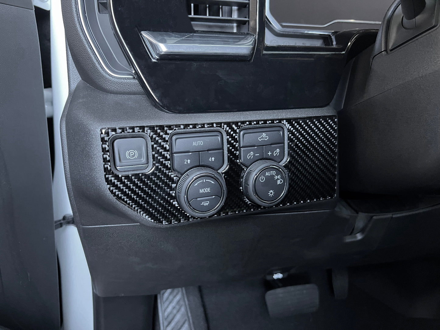 Driver Side Switch Panel Accent Trim Fits 2022-2026 Chevrolet Silverado
