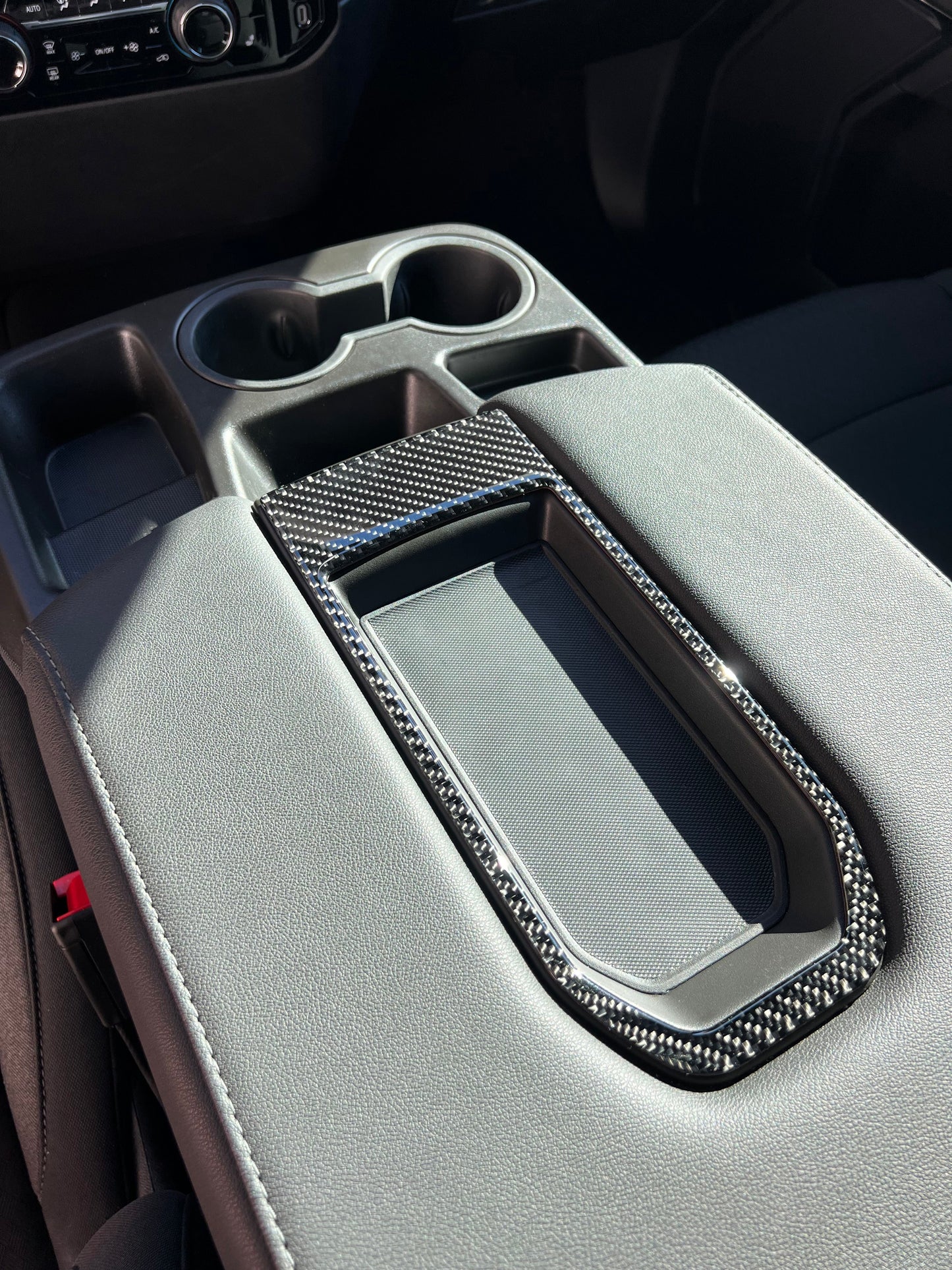 Bench Seat Center Console Upper Accent Trim Fits 2022-2026 Chevrolet Silverado