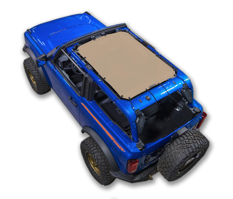 Ford Bronco Sun Shade Solid Color Shade Top (2021–2026)