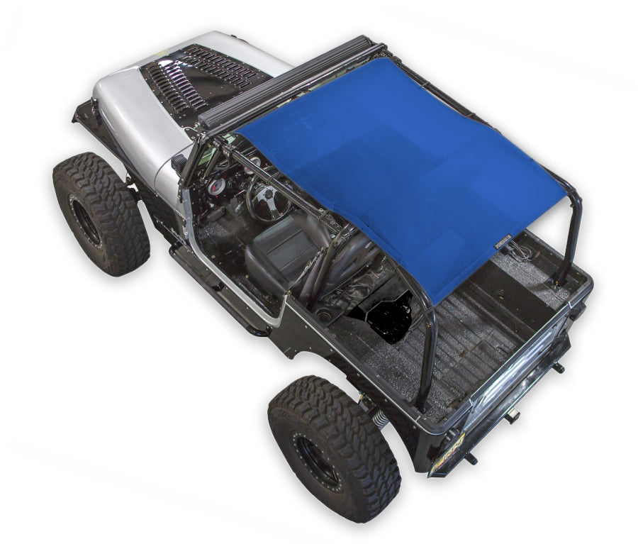 Jeep Wrangler YJ Sun Shade Solid Color Shade Top (1987–1996)