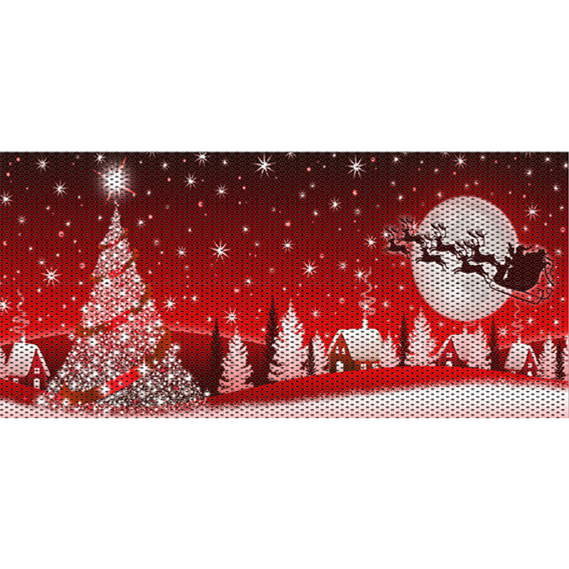 Santa and the Moon