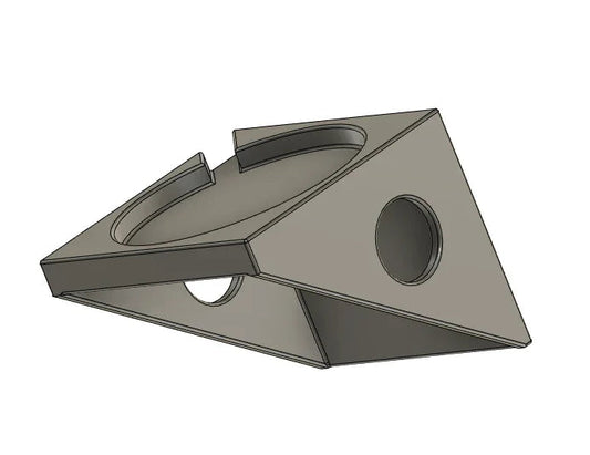 3.5" Round Wireless Charger Wall Mount