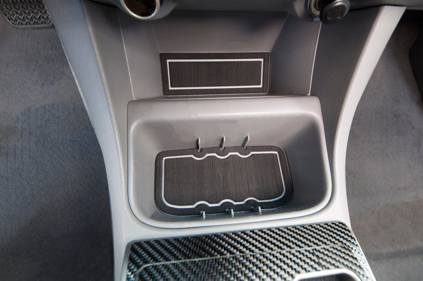 Foam Cup Holder Inserts (Automatic) Fits 2005-2015 Toyota Tacoma