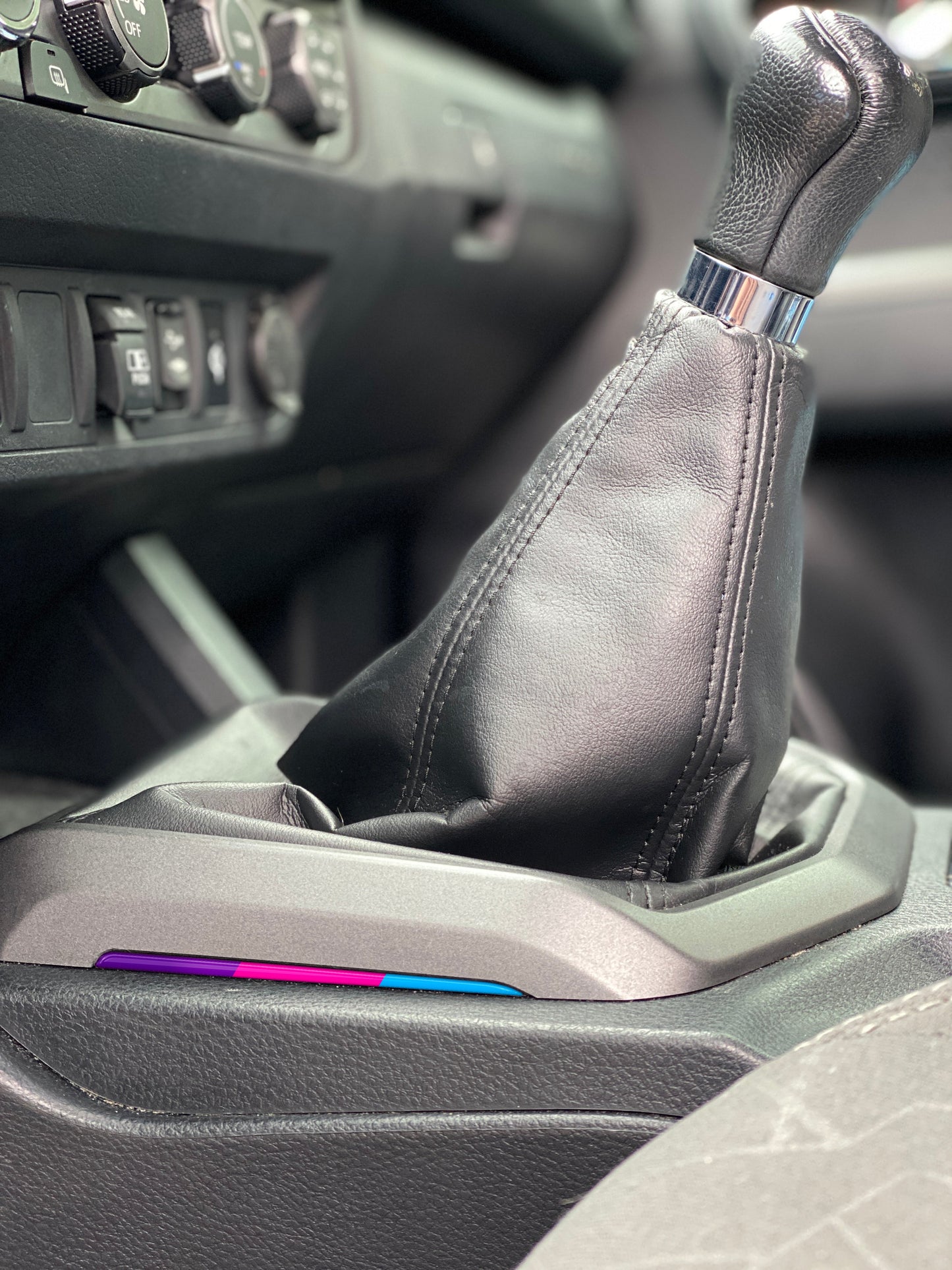 Side Center Console Line Inserts Fits 2016-2023 Toyota Tacoma