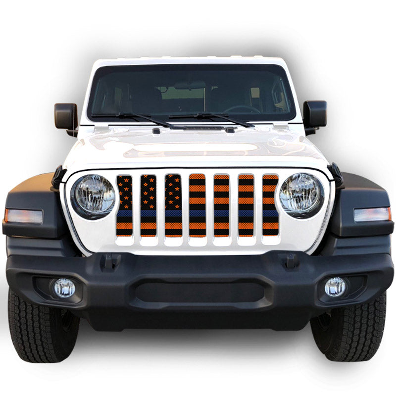 Thin Blue Line Collection Grille Inserts