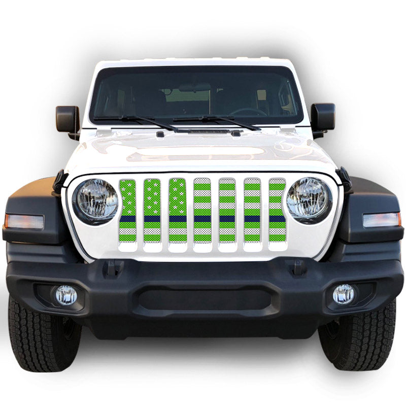 Thin Blue Line Collection Grille Inserts
