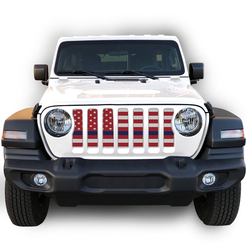 Thin Blue Line Collection Grille Inserts