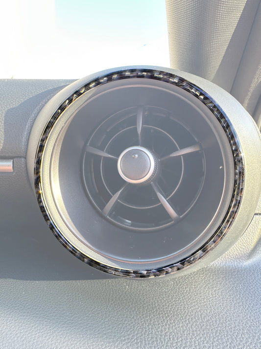 A.C. Vent Rings Accent Trim Fits 2021-2026 Toyota GR86
