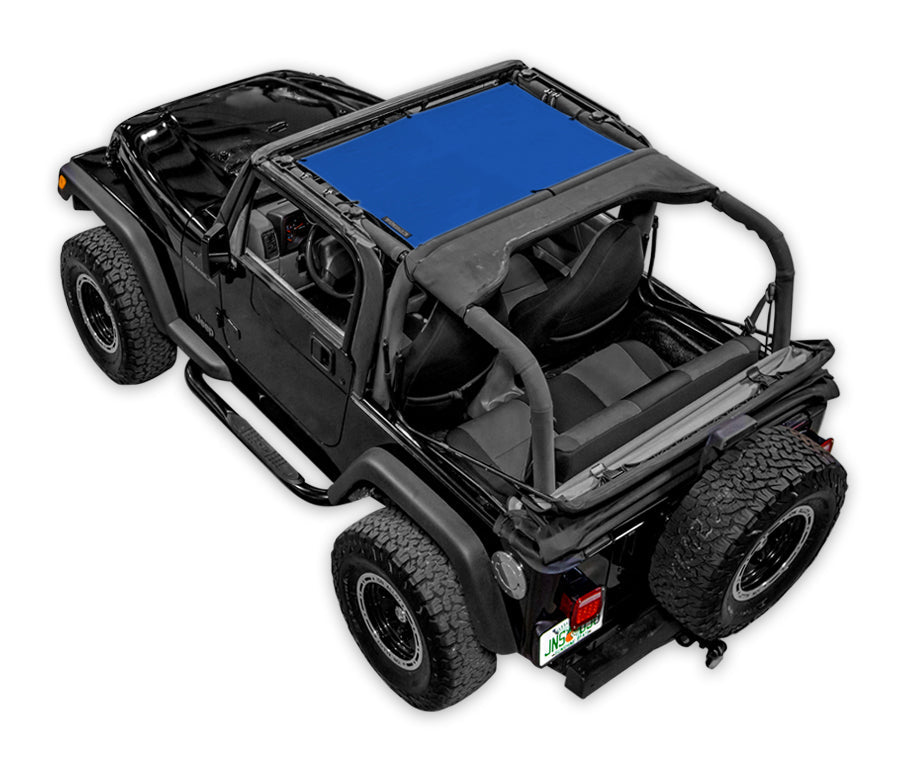 Jeep Wrangler TJ Sun Shade Solid Color Shade Top (1997–2006)