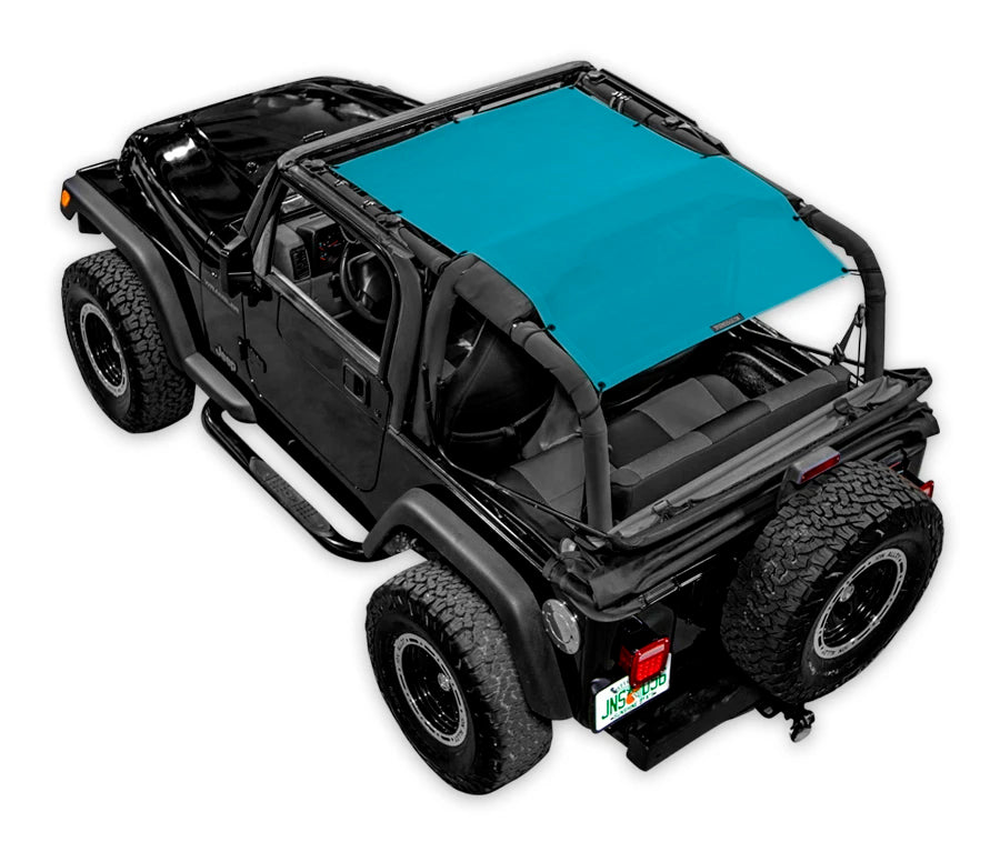 Jeep Wrangler TJ Sun Shade Solid Color Shade Top (1997–2006)