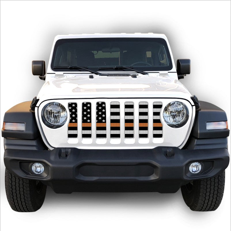 Thin Orange Line Collection Grille Inserts