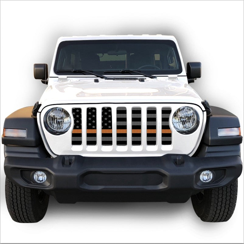 Thin Orange Line Collection Grille Inserts