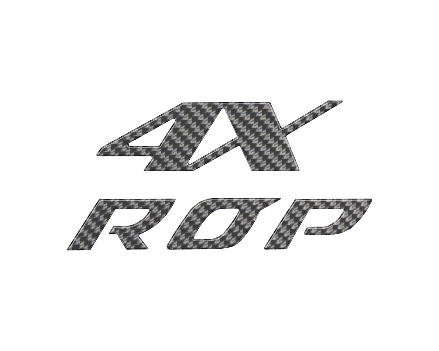 Pro 4x Emblem Letter Overlays Fits 2022-2025 Nissan Titan
