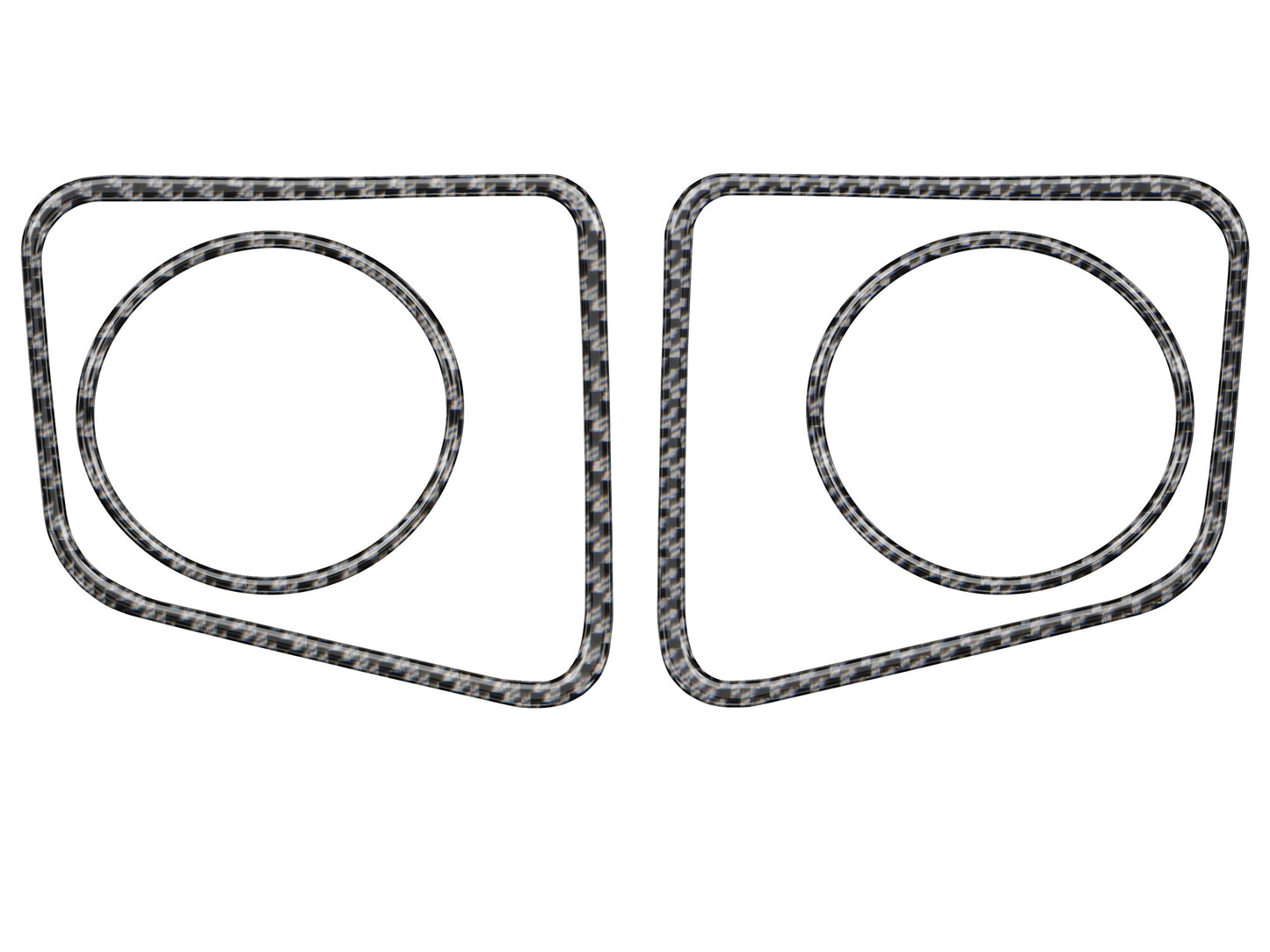 Fog Light Accent Trim Fits 2014-2021 Toyota Tundra