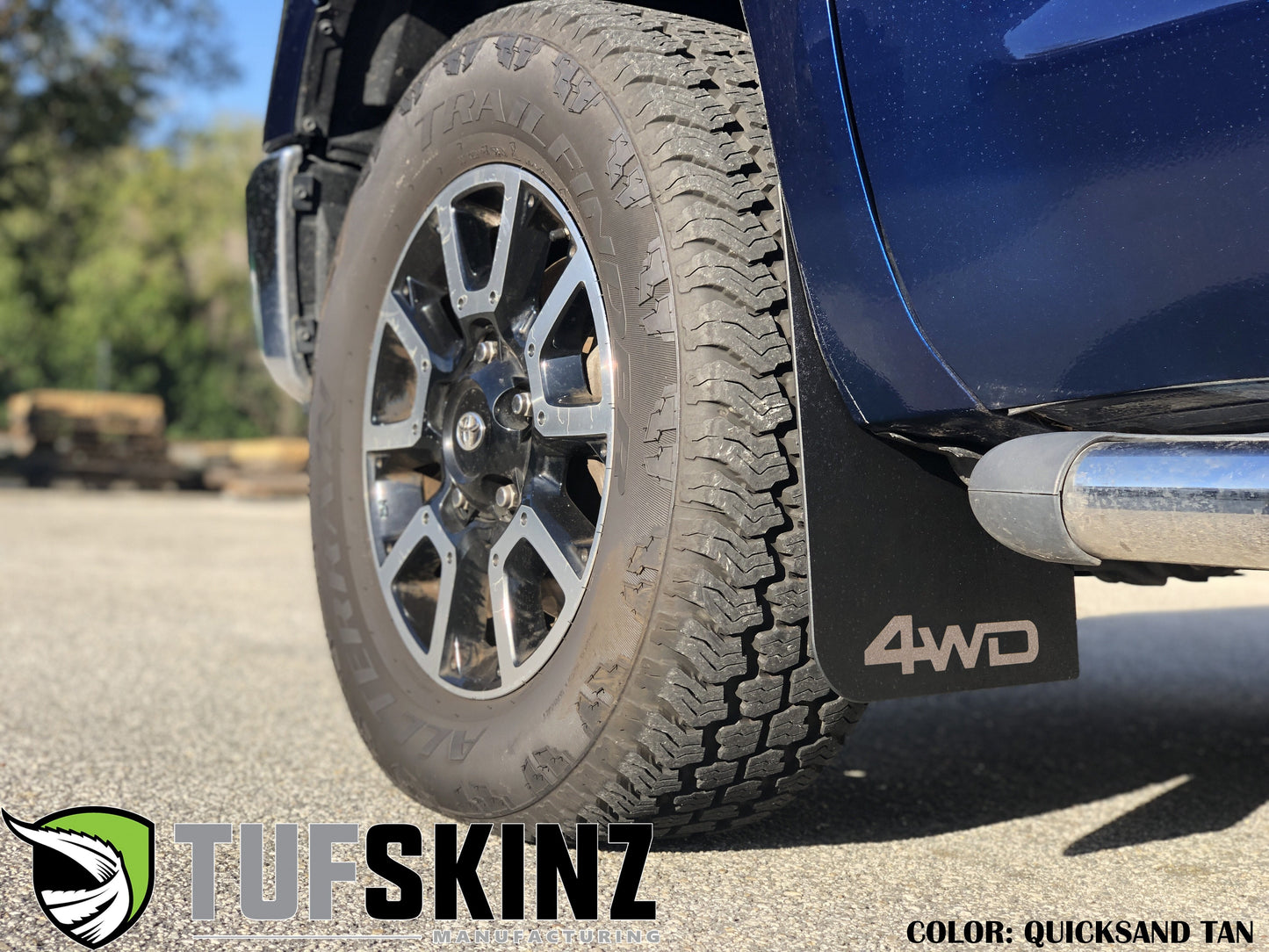 Mud Flaps Fits 2014-2021 Toyota Tundra